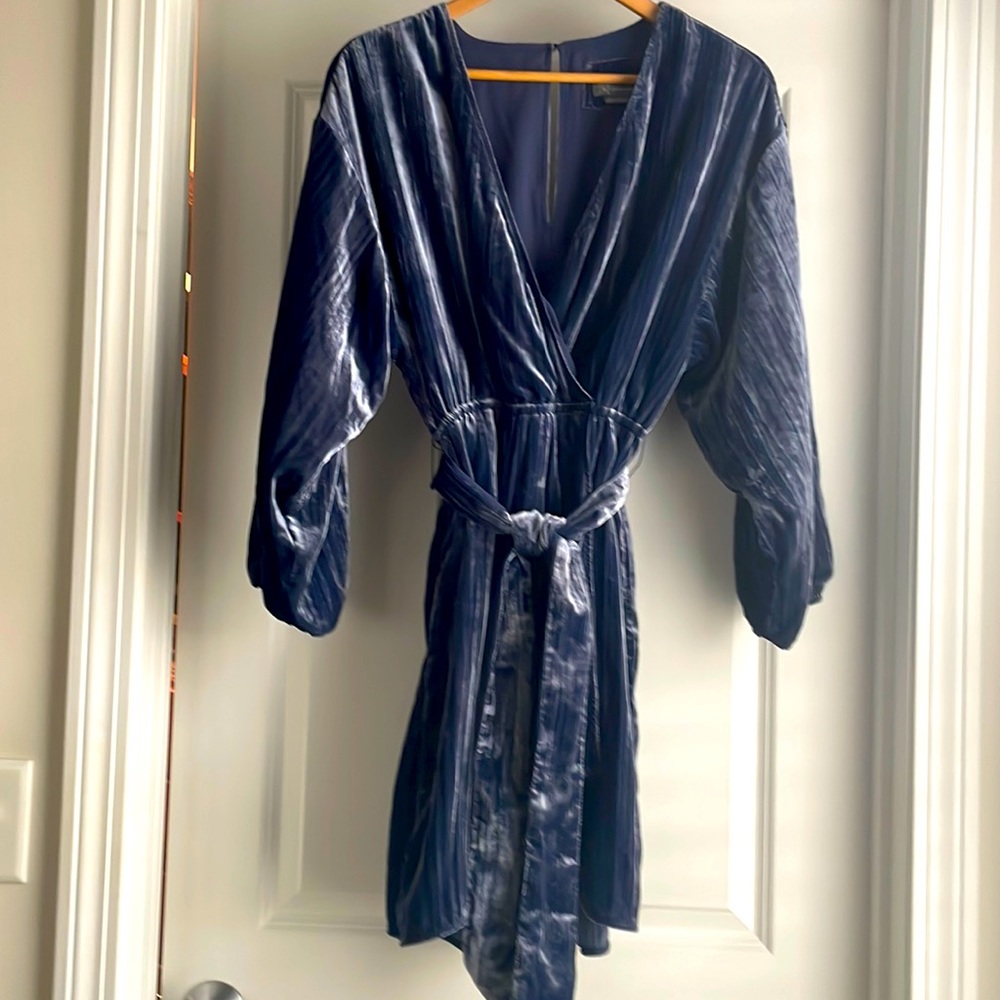 Ladies dress , crushed velvet, Anthropologie size small. Never worn , no tags